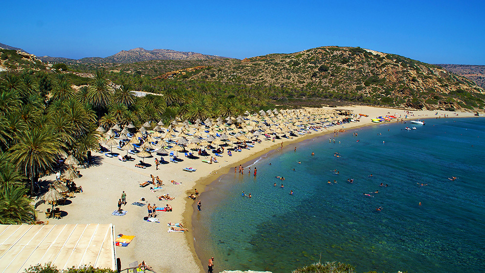 Crete - Vai Beach and Palm Forest
